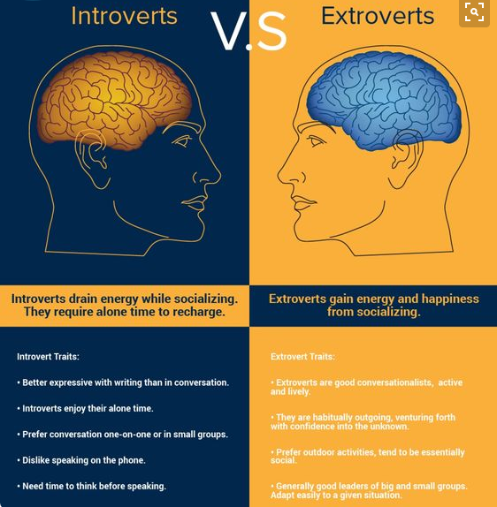 Introvert and Extrovert